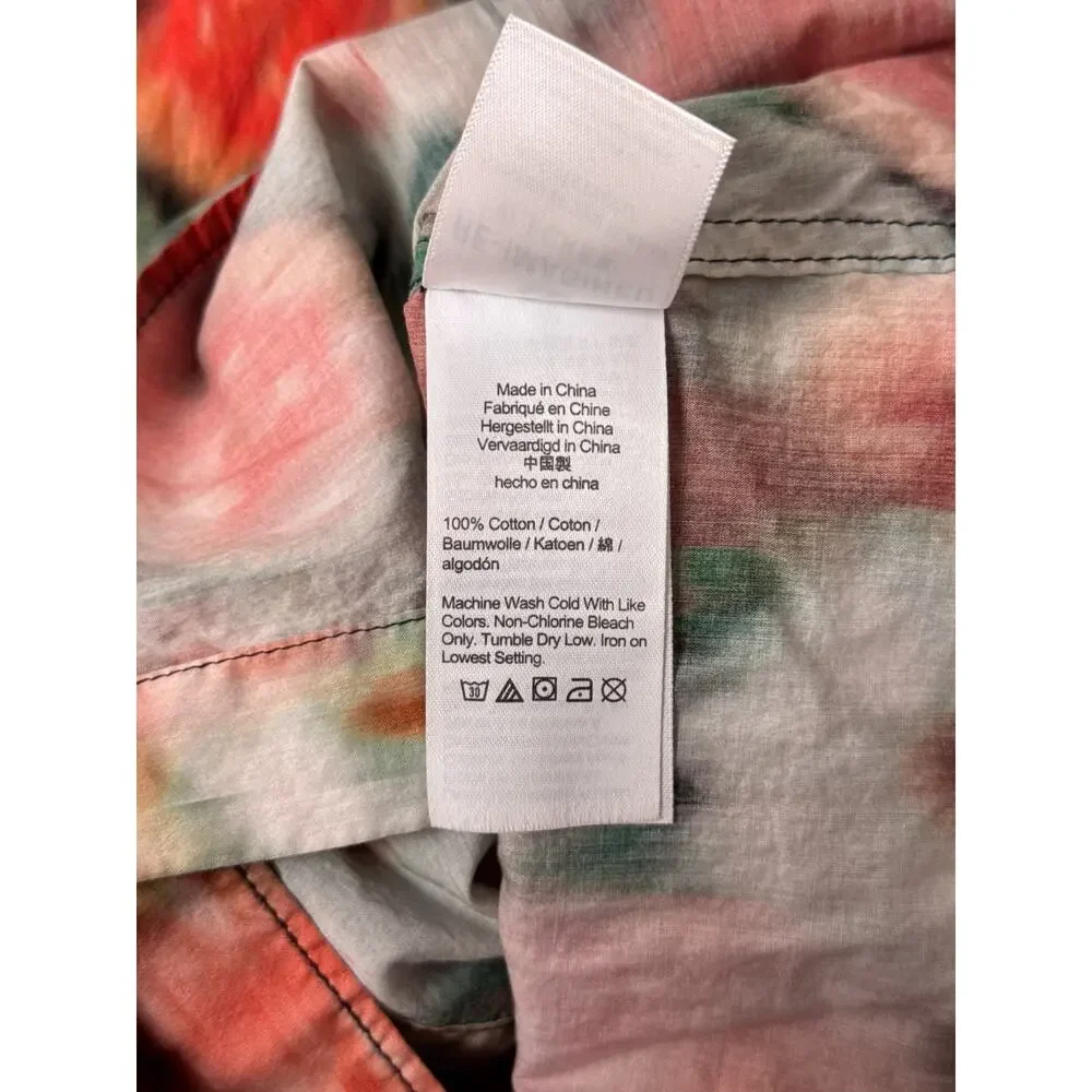 J Crew x Liberty London Shirt 6 Womens Slim Fit Cotton Hazy Days Floral